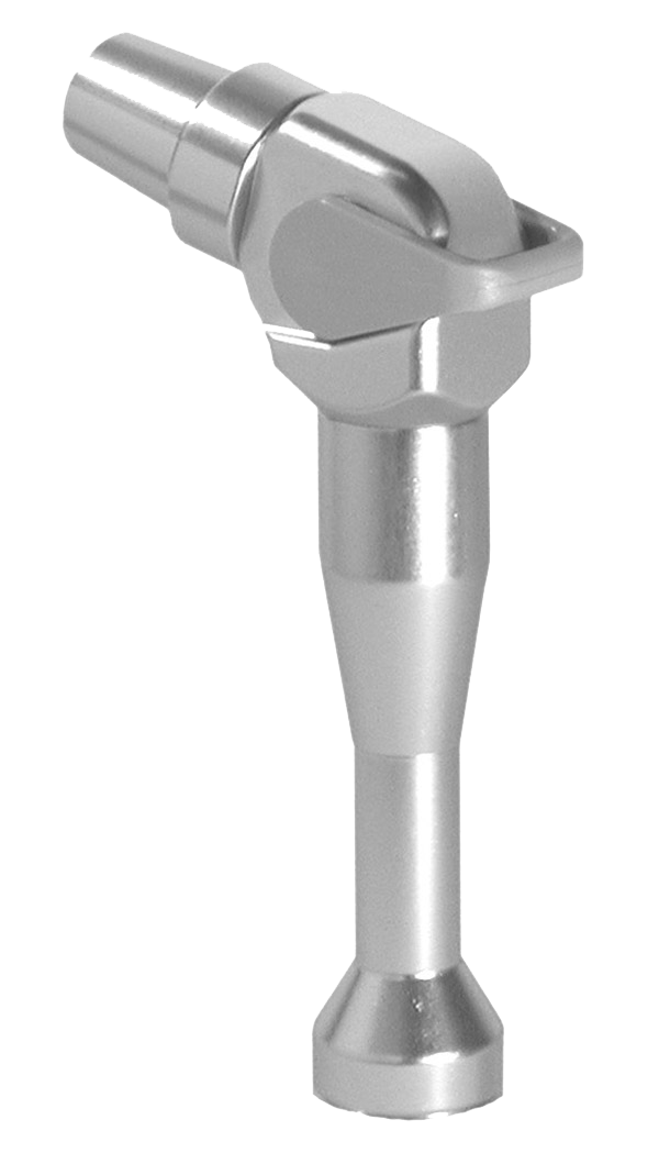 Right Angle Autoclavable Vacuum Lever Valve Less Swivel product image