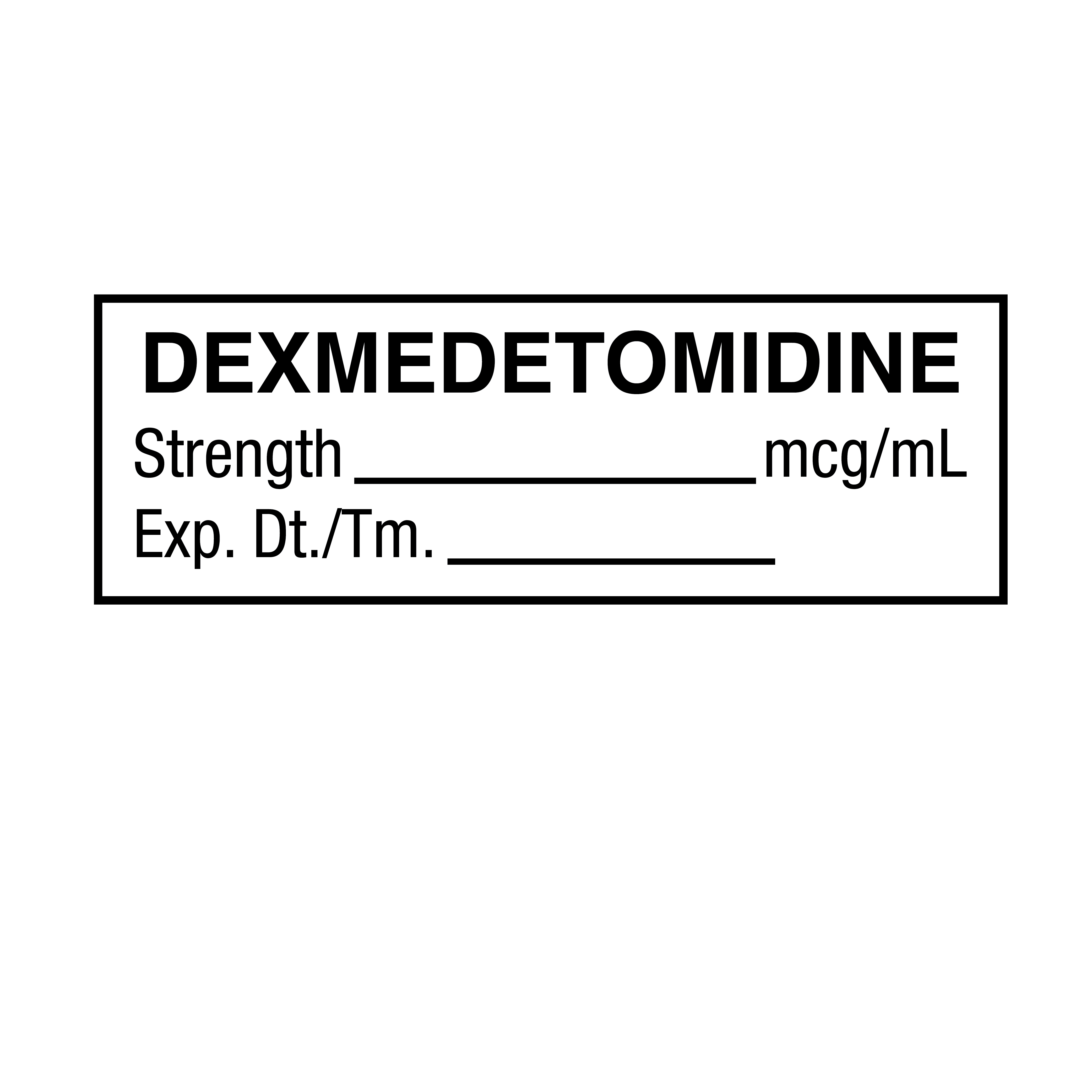 Anesthesia Tapes Dexmedetomidine Box of 6 product image