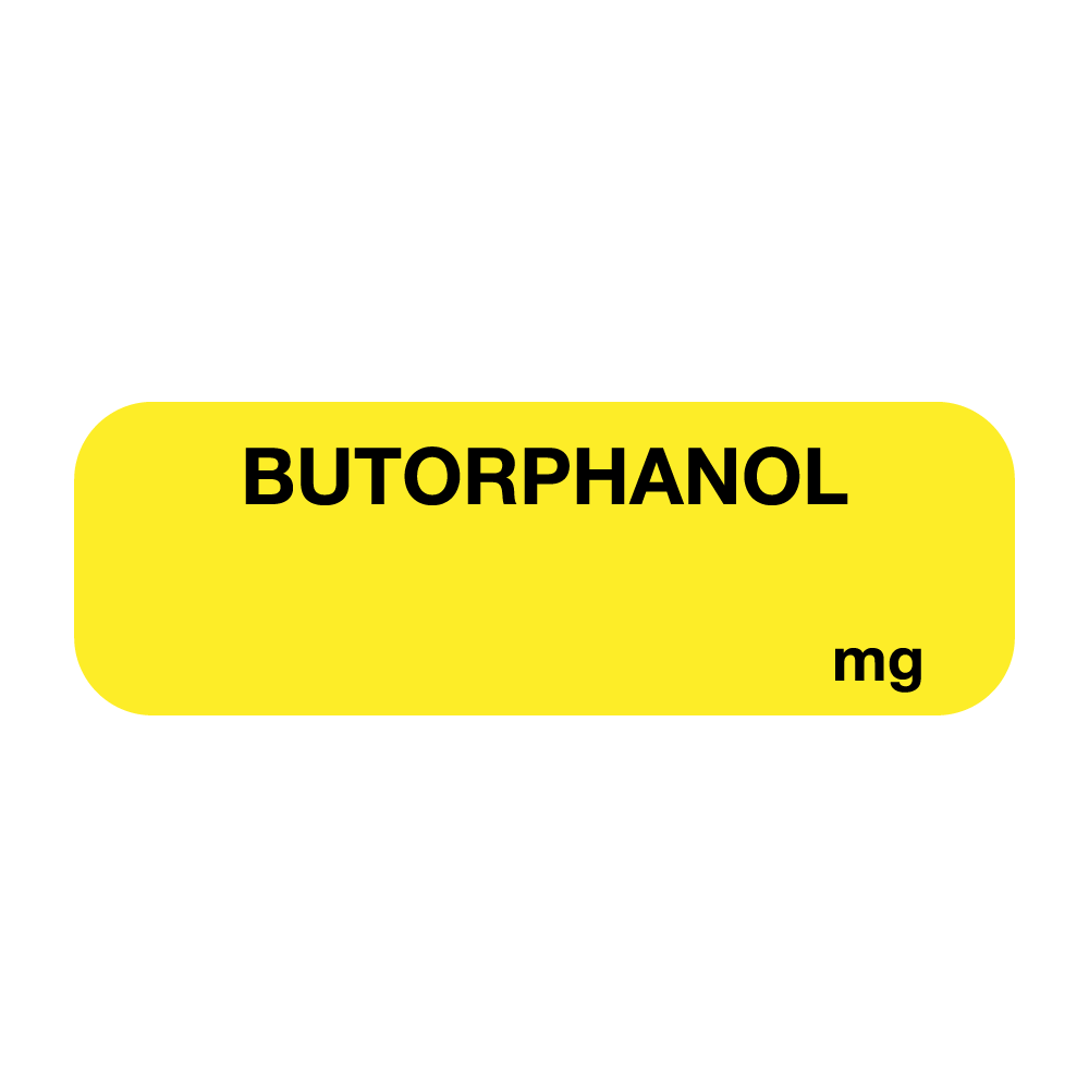 Butorphanol Mg Anesthesia Label Roll product image