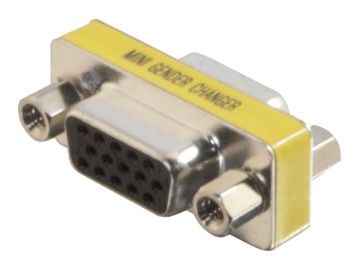 C2G HD15 VGA F/F Mini Gender Changer (Coupler) VGA Gender Changer product image