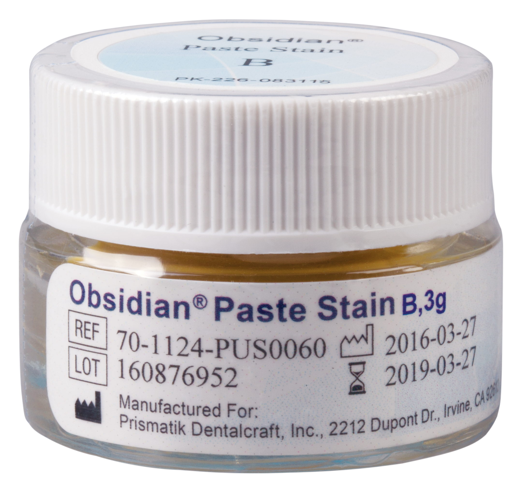 Obsidian® Paste Stain B 3g thumbnail 2
