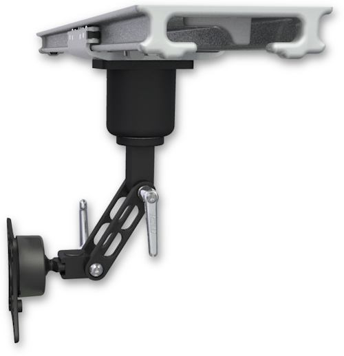 Inverted Ultra 500 LCD Mount on ProSlide 28" Track Slider with 1" Riser product image