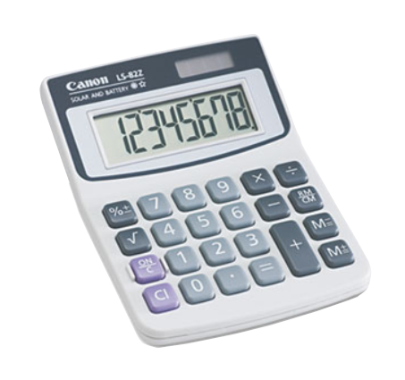 Canon LS82Z Minidesk Calculator 8-Digit LCD product image