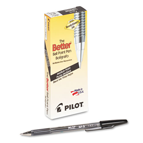 Pilot Black Refill Better/EasyTouch/Dr Grip Retract Ballpoint Fine