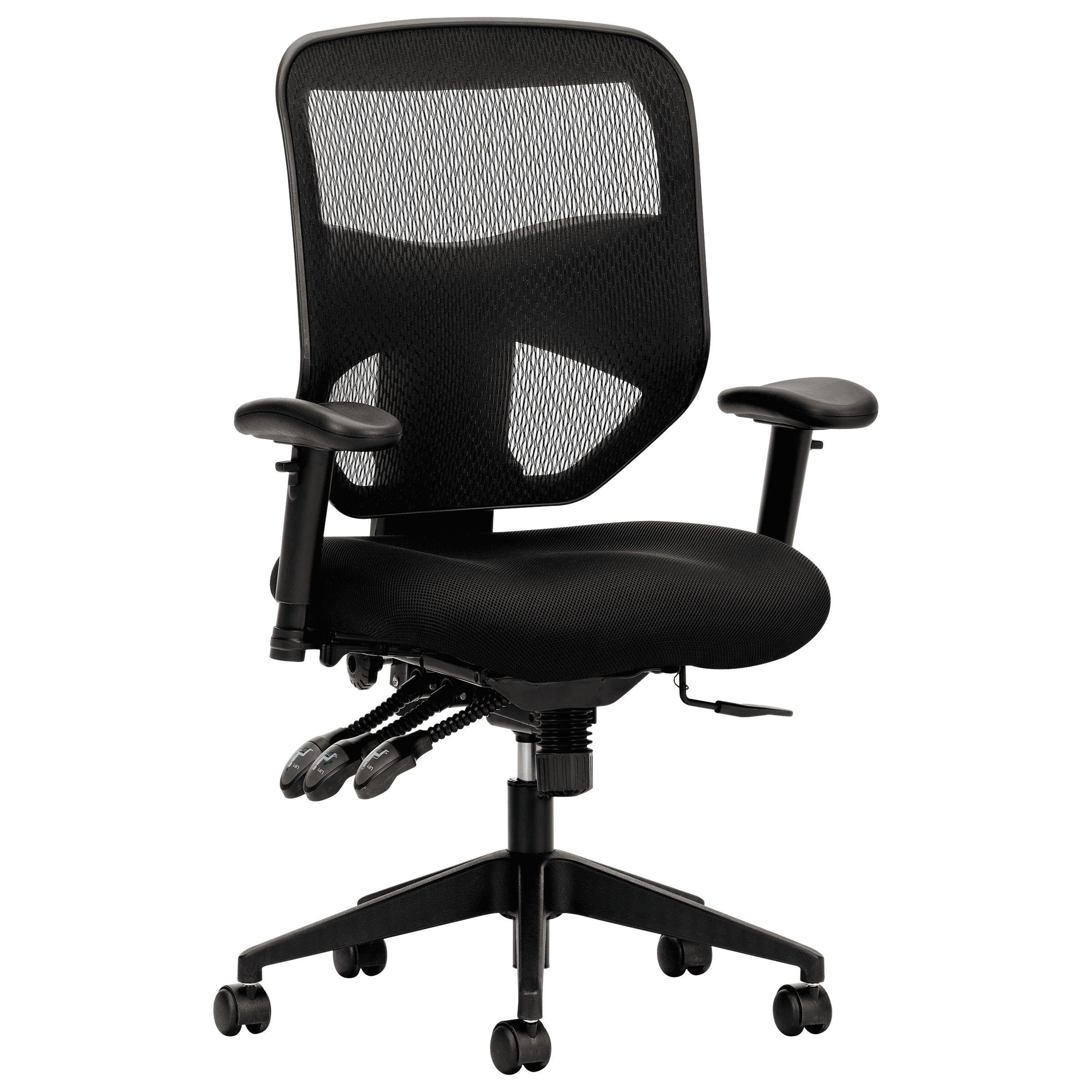 HON® VL532 Mesh High-Back Task Chair Black Seat/Black Back Black Base product image