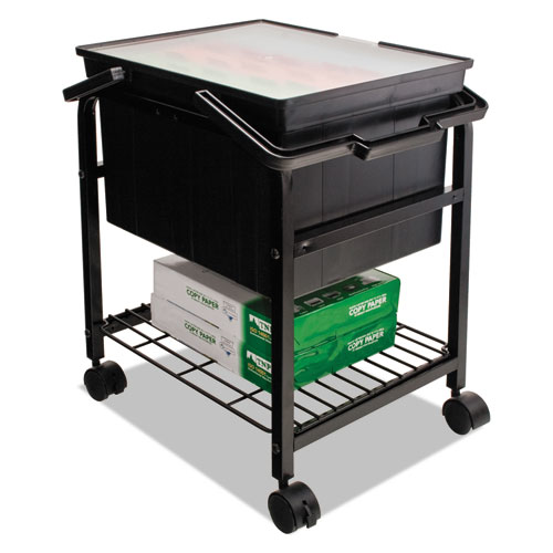 Advantus® Heavy-Duty Black File Shuttle product image