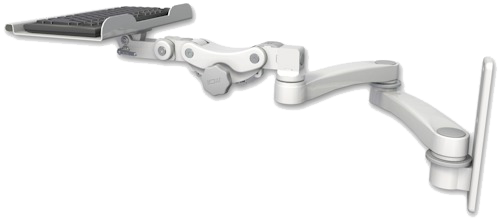 12" Paralink Keyboard Tray Wall Mount and 20" Double-Arm product image