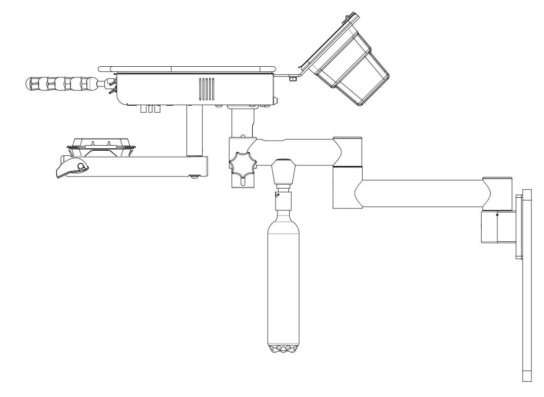 Duo Delivery Pro Base Model 7000 Series Wall Mount product image