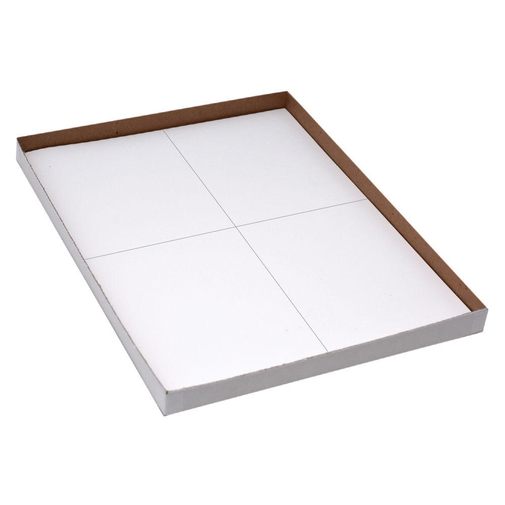 Laser Sheet Labels 4-1/4" x 5-1/2" Box of 100 product image