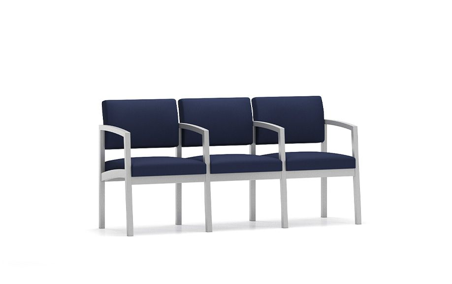 Lenox Steel 3 Seater with Center Arms Grade 2 product image