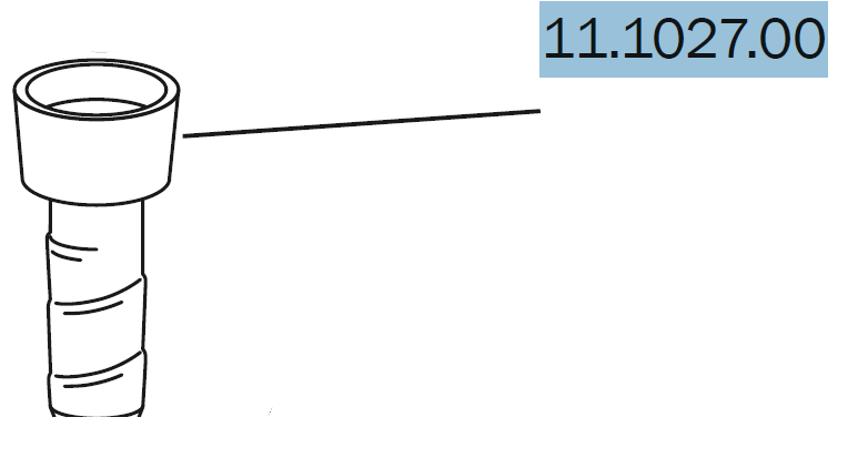 Tailpiece QD Short Surf4 product image