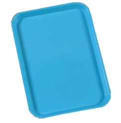 Flat Tray Size B Blue