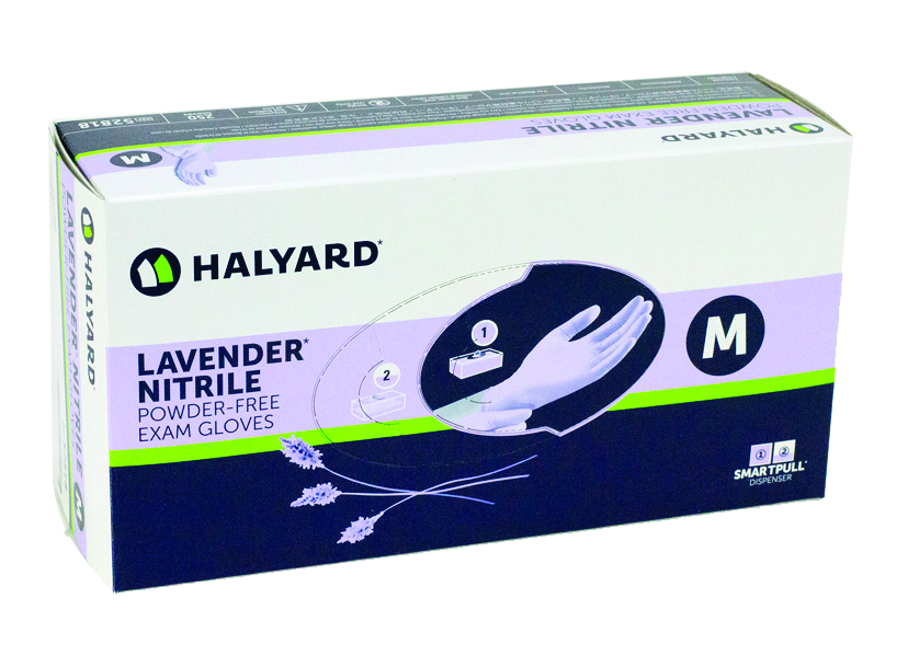AQUASOFT* Nitrile Exam Gloves XL Blue Box of 300 | Benco Dental