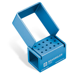 A700BLUE Aluminum Bur Block 15 HP product image