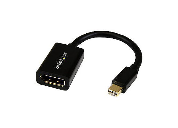 StarTech.com 6in Mini DisplayPort to DisplayPort Video Cable Adapter product image