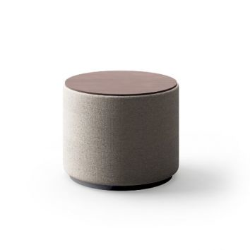 Laminate Top Pouf Table Cylinder 20" Diameter and 16" Tall/Height product image