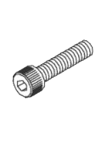 Socket Head Cap Screw #4-40 x 1/2" Pack of 25 product image