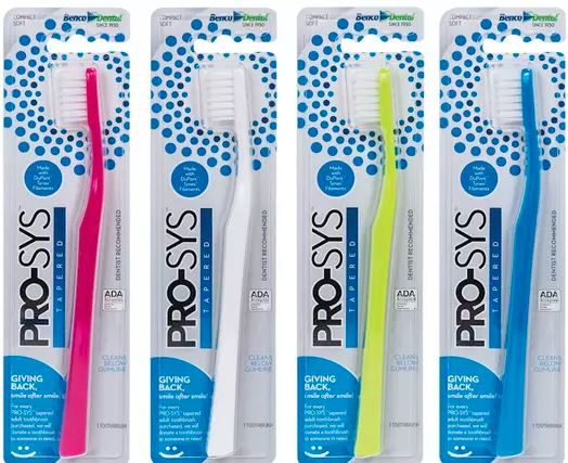 PRO-SYS® Tapered 35 Tuft- Imprinted Toothbrush Case of 72 image