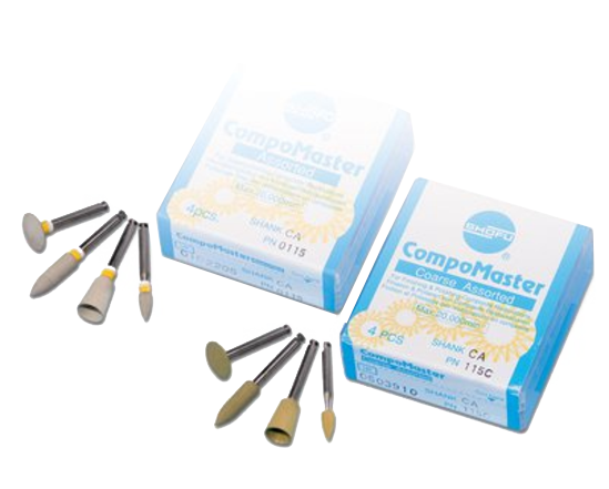 CompoMaster Polishers Coarse HP Assortment Kit product image