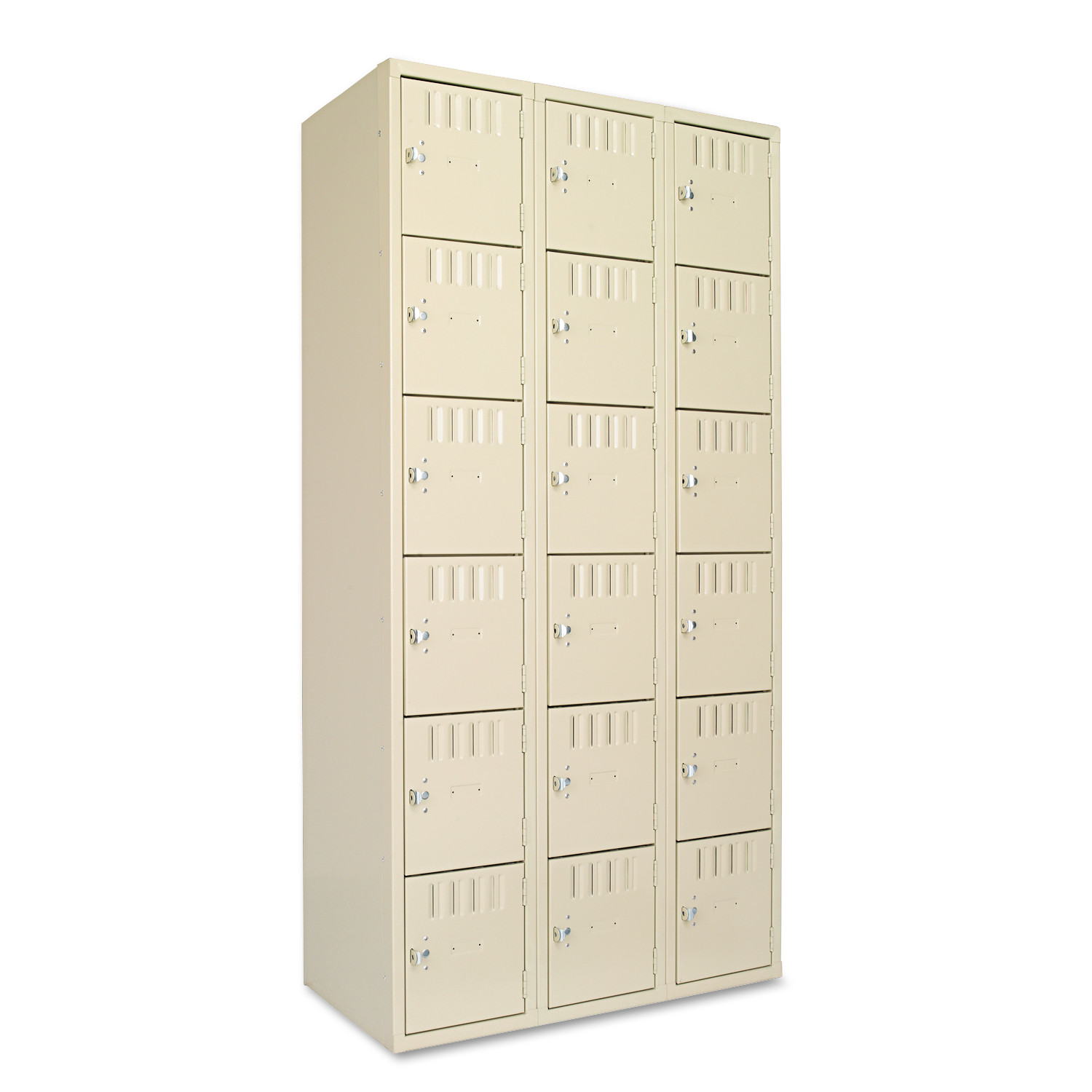 Tennsco Box Compartments Triple Stack Sand 36W x 18D x 72H product image