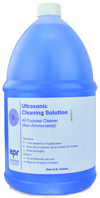 Biodegradable Non-Ammoniated Ultrasonic Cleaner Solution Deluxe 1 Gallon