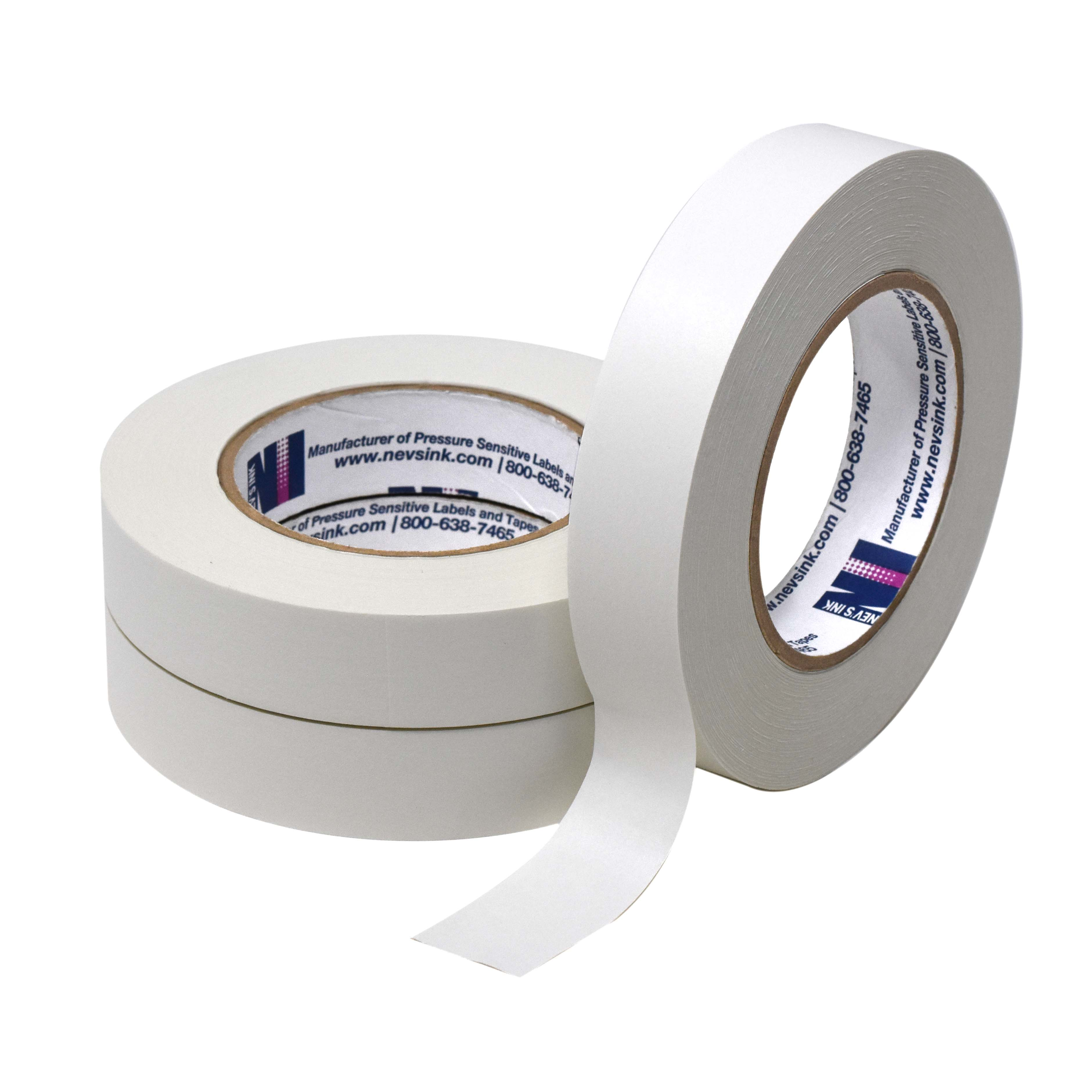White Labeling Tape 1" Wide x 60yd Box of 3 product image