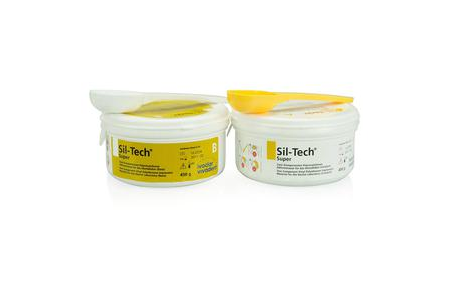 Sil-Tech Super Vinylpolysiloxane Lab Putty 450 Gm 2/Pk thumbnail 2