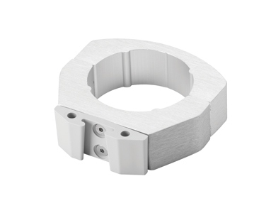 Gray Bracket Vacuum Canister Post Mount 2" product image