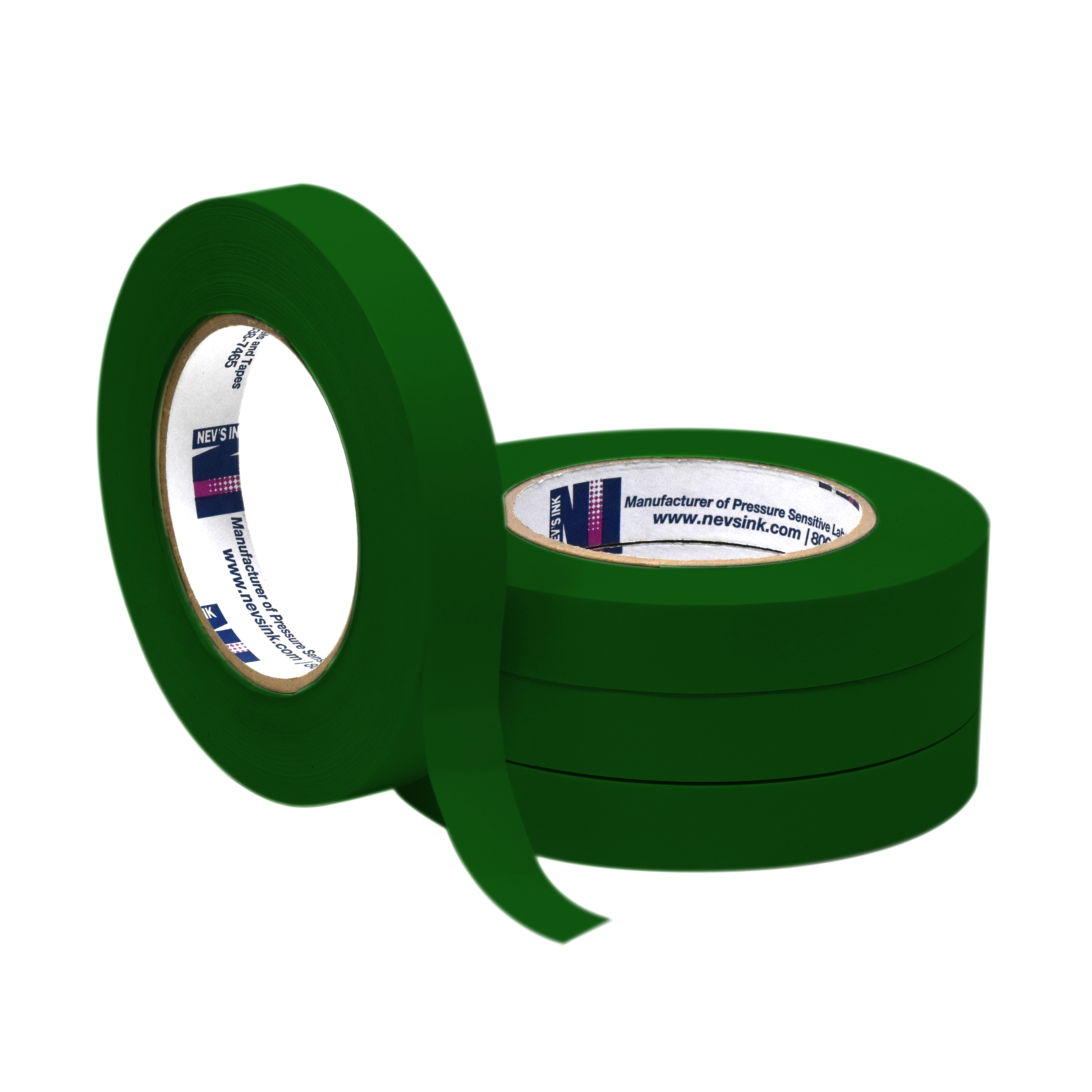 Dark Green Labeling Tape 3/4" Wide x 60yd Box of 4 product image