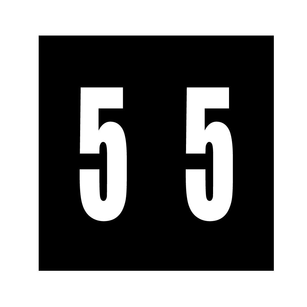 Ames Filing Labels Large Number 5 1/Roll product image