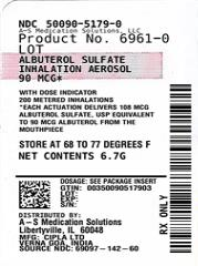 Albuterol Sulfate Inhalation Aerosol Inhaler 6.7gm 90mcg/act | Benco Dental