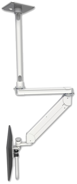 Titan Elite ErgoVision LCD Mount with 20" T2 Arm Ceiling Mount with 24" Extension product image