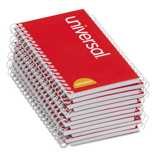 Universal Wirebound Memo Book Narrow Rule 5x3 White Pack of 12 product image