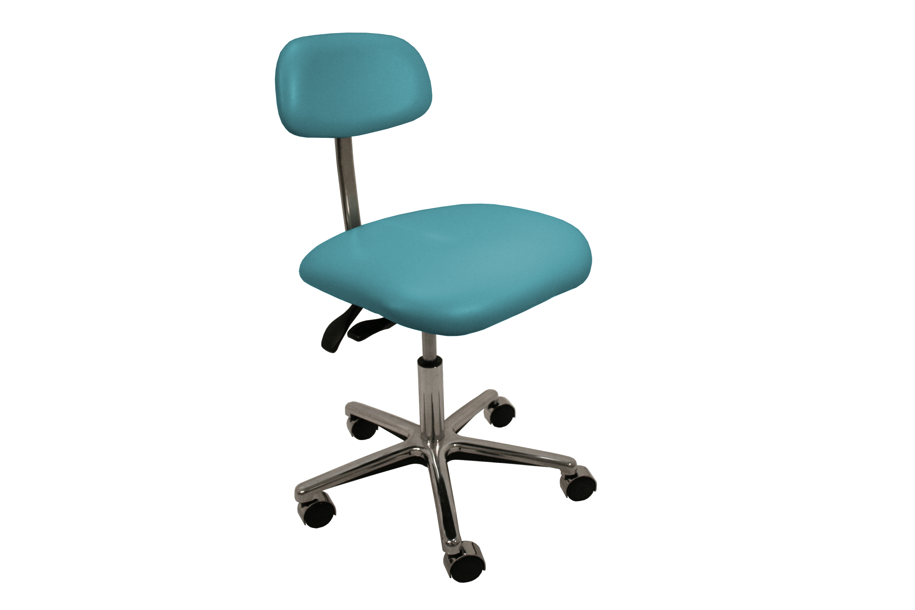 Model BOS279 Saddle Seat Tilt Vinyl Standard Foam Doctor's Stool 19" to 24" product image
