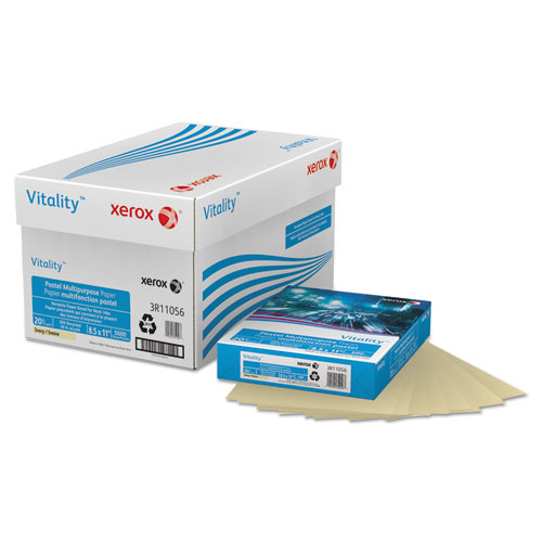 Xerox Multipurpose Pastel Colored Paper 20lb 8.5 x 11 Ivory Ream of 500 product image