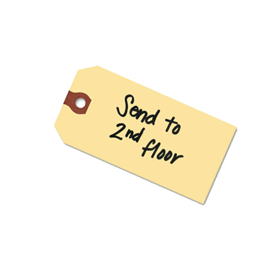 Avery Manila Paper Shipping Tags 2-3/4" x 1-3/8" Box of 1000 product image