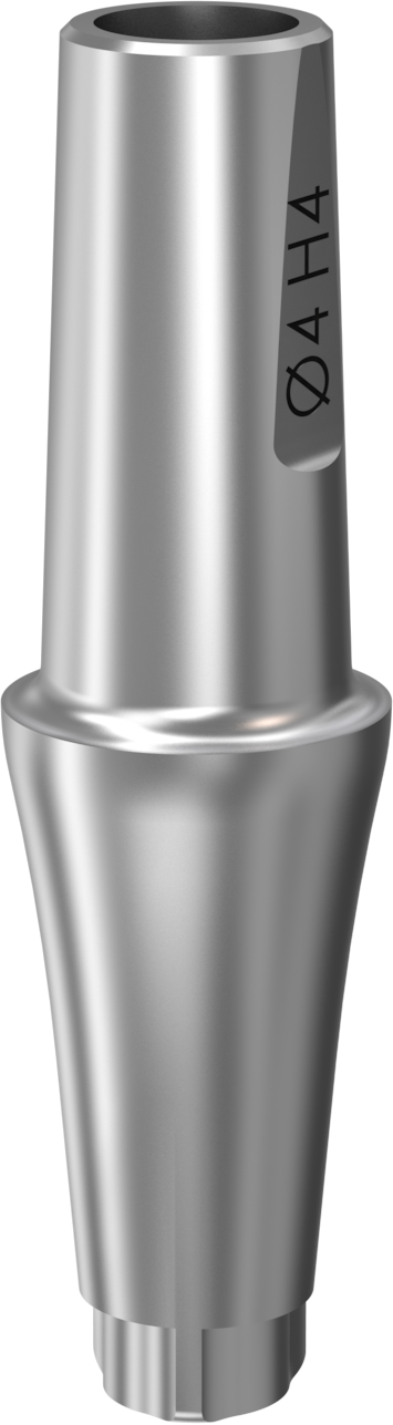 Kontact Non scalloped Straight Standard Abutment Ø4.0mm H 04mm image
