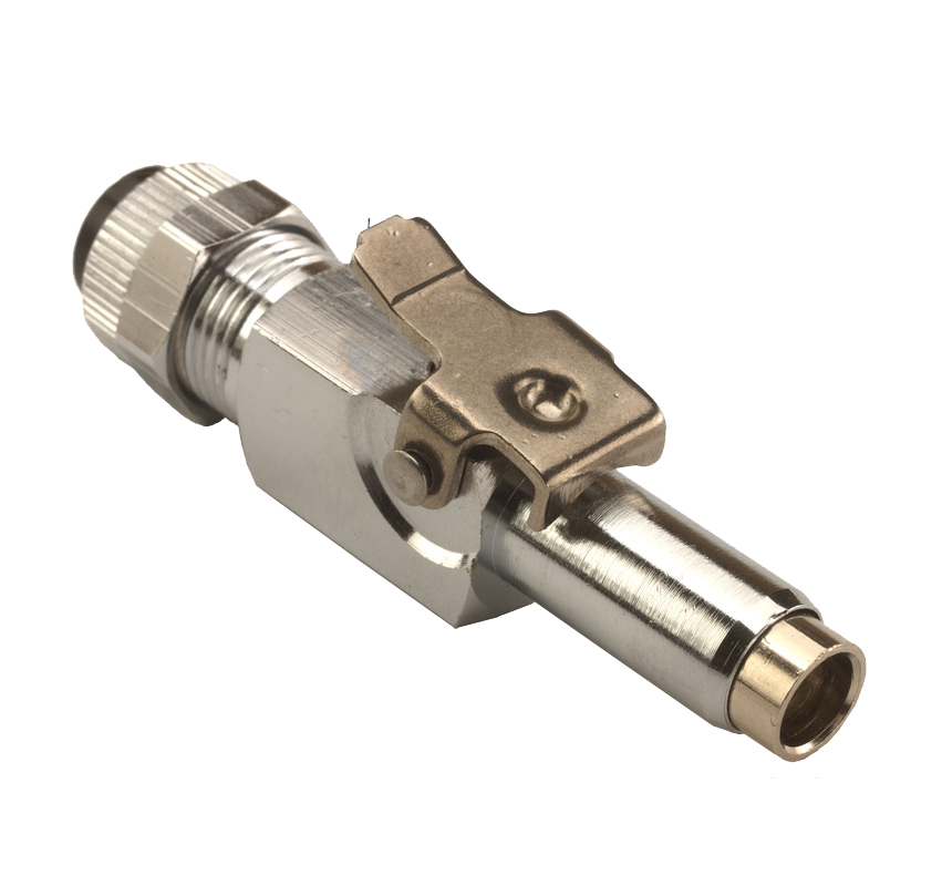 Male Poly with Shut-Off QD 1/4" product image