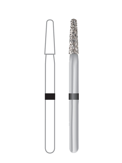 Midwest ONCE Sterile Diamond Burs 855S-016SC 25/Pk product image