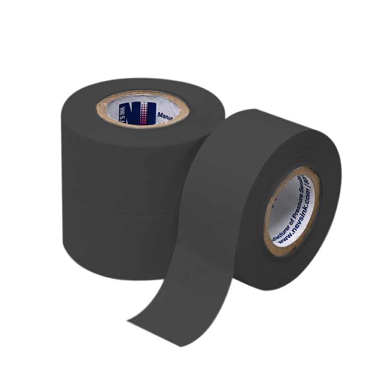 Black Labeling Tape 1" Wide x 500" Case of 12 product image