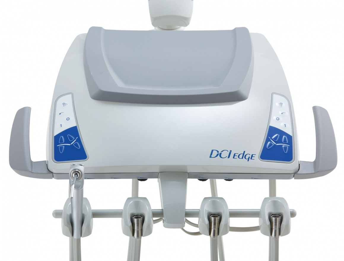 Edge Series 5 Side Delivery Auto Dental Unit Light Gray with Touch Pads product image