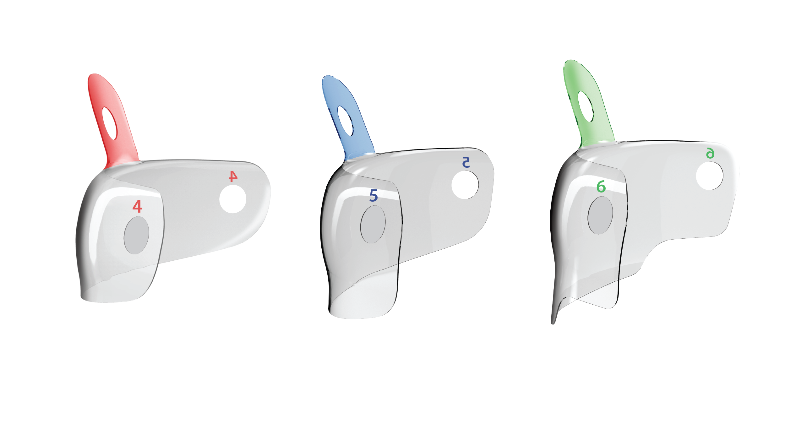 iMatrix Clear Curved Matrices Bands 4.5 mm 100/Bx product image