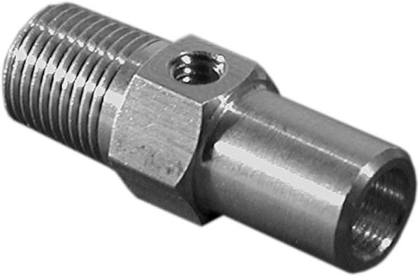 Adapter Connector 1/8 MPT X 8-32 X 3/8 OD Copper Compression product image