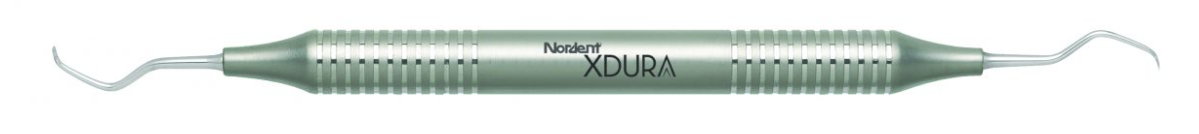 Anterior Lingual Stain Remover Xdura Scaler DuraLite Round Handle Double-end product image