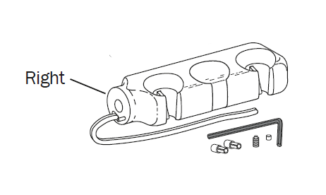 Right Unitized Holder 3-Pos image