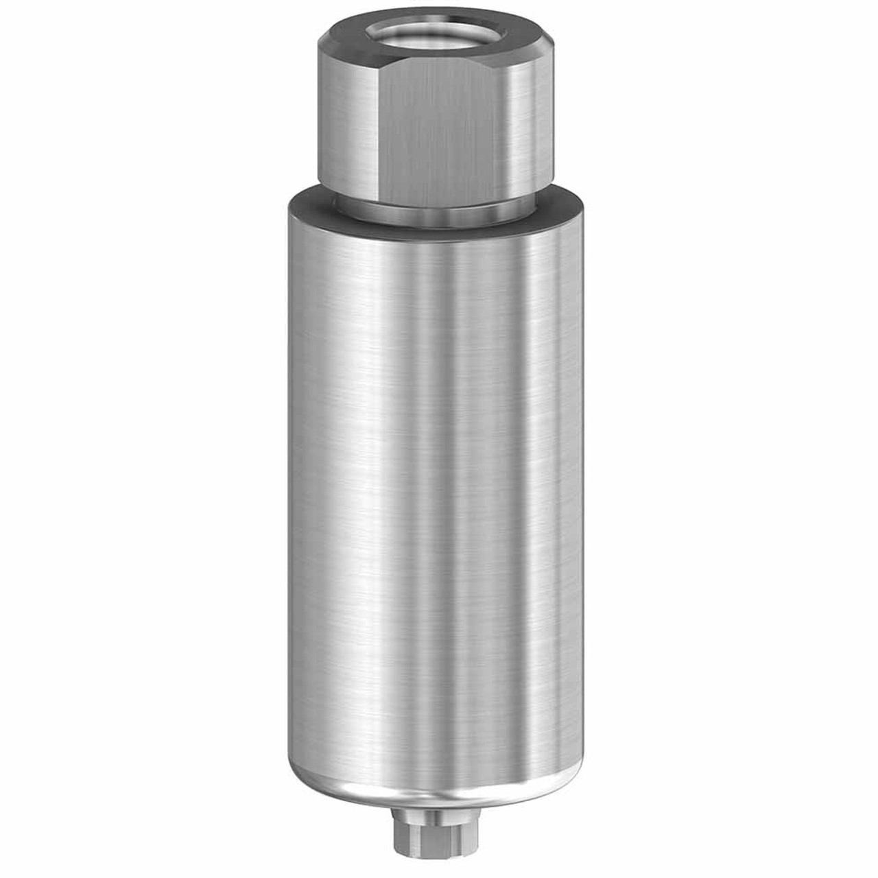 Premilled Blank 10mm Titanium RP Active Hex product image