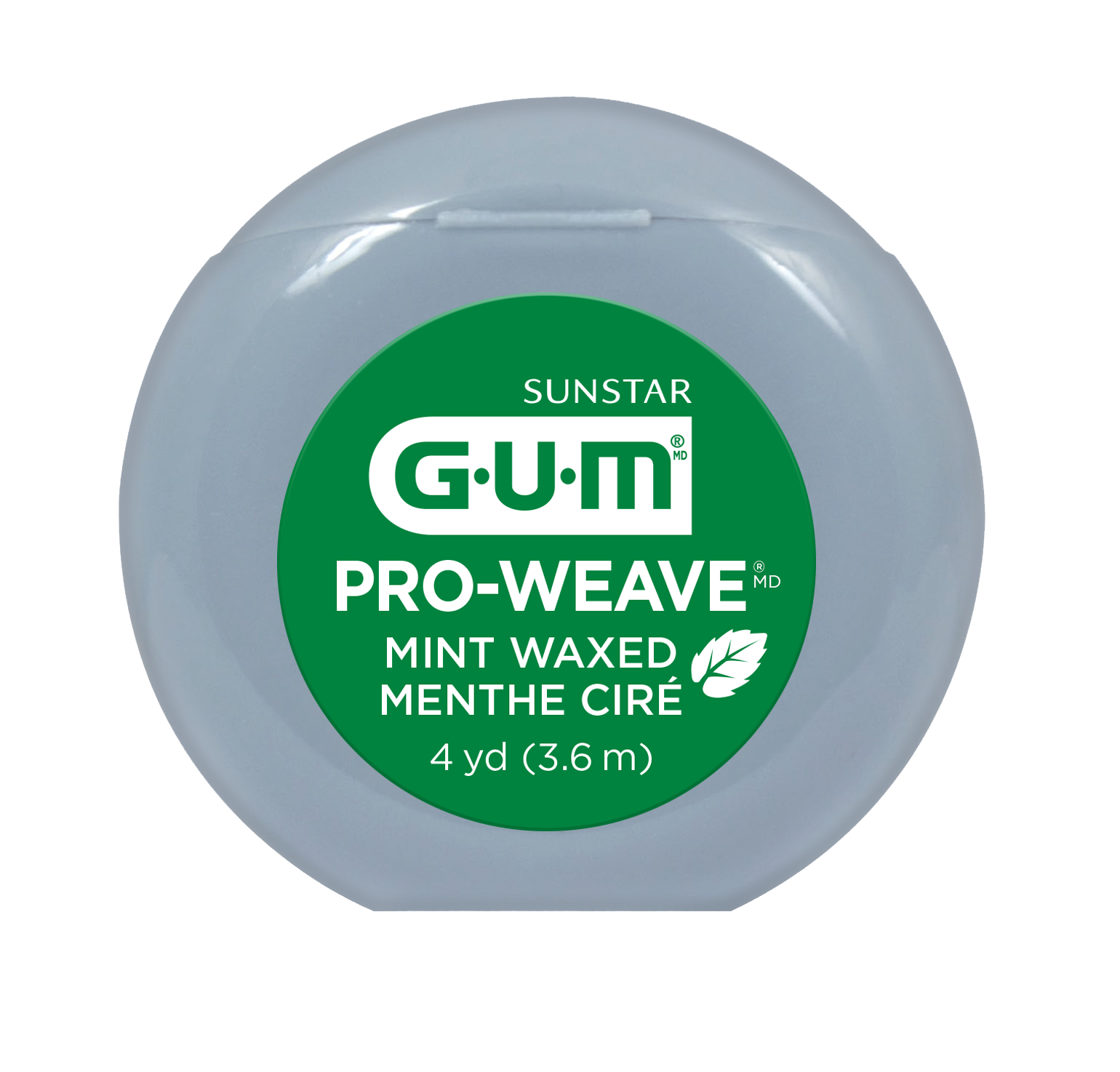 Gum ButlerWeave Floss, Waxed, 4 yd, Mint, 144/Pk, 1815PQB product image