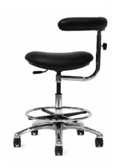 Deluxe Assistant Stool with Torso Support product image