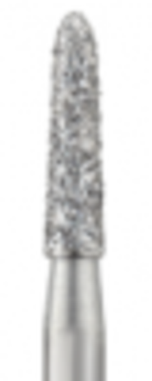 Piranha Diamond Single-Use Burs, FG, Curettage, # 877K-016, 1.6 mm, Fine, Red, 25/Pk, 877K-016F image