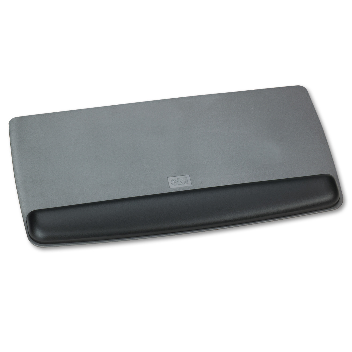 3M™ Black/Gray/Silver Antimicrobial Gel Keyboard Wrist Rest Platform product image